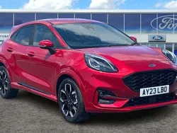 Red Used 2023 Ford Puma ST-Line X Hatchback | £18,395 (Fair price)