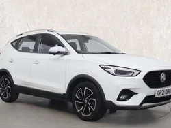 White Used 2021 MG ZS Exclusive Sedan | £11,794 (Fair price)