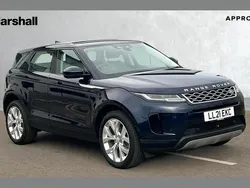 Blue Used 2021 Land Rover Range Rover evoque SE SUV | £22,891 (Fair price)