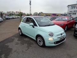 Green Used 2016 Fiat 500 Lounge Hatchback | £5,995 (A bit pricey)