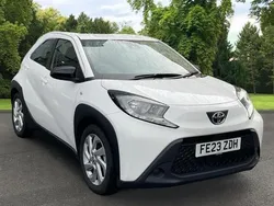 White Used 2023 Toyota Aygo PURE Hatchback | £11,502 (Good price)