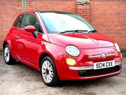 Red Used 2014 Fiat 500 Lounge Hatchback | £4,695 (Good price)
