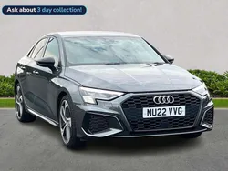 Grey Used 2022 Audi A3 Comfort Sedan | £23,037 (Fair price)
