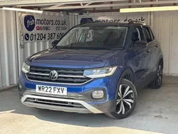 Blue Used 2022 VW T-Cross Black Edition SUV | £16,390 (Good price)