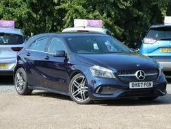 Blue Used 2017 Mercedes A200 Executive Hatchback | £13,980 (Fair price)