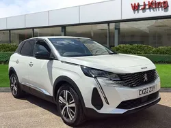 White Used 2022 Peugeot 3008 Allure SUV | £18,795 (Fair price)