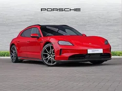 Red Used 2024 Porsche Taycan Sedan | £80,990 (Fair price)