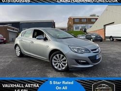 Silver Used 2013 Vauxhall Astra Hatchback | £2,145 (Fair price)