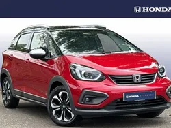 Premium crystal red Used 2022 Honda Jazz EX Hatchback | £19,949 (Fair price)
