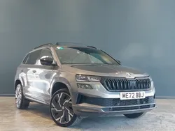 Grey Used 2023 Skoda Karoq SportLine SUV | £27,298 (Fair price)