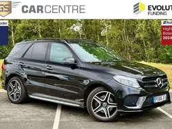 Black Used 2018 Mercedes GLE350 AMG Estate | £23,900 (Fair price)