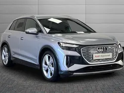 Floret silver Used 2022 Audi Q4 e-tron S-Line SUV | £23,190 (Fair price)