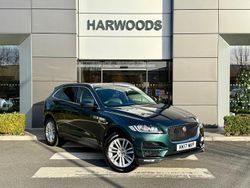 Green Used 2017 Jaguar F-Pace Portfolio SUV | £18,480 (Fair price)