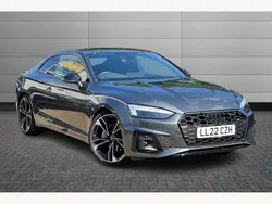 Grey Used 2022 Audi A5 Black Edition Coupe | £27,550 (Fair price)