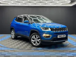 Blue/black Used 2018 Jeep Compass Limited SUV | £9,990 (A bit pricey)