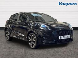 Black Used 2022 Ford Puma Gen-E ST-Line SUV | £15,700 (Fair price)