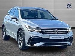 Silver Used 2022 VW Tiguan R-line Edition SUV | £25,350 (Fair price)
