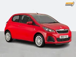 Red Used 2016 Peugeot 108 Active Hatchback | £4,895 (Fair price)