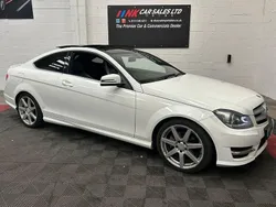 White Used 2014 Mercedes C250 Sport Edition Coupe | £9,250 (Good price)