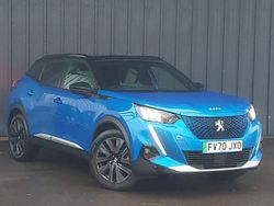 Blue Used 2020 Peugeot e-2008 GTi SUV | £11,998 (A bit pricey)