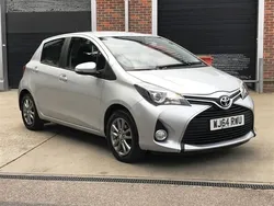 Silver grey Used 2014 Toyota Yaris Hatchback | £7,295 (A bit pricey)