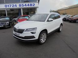 White Used 2018 Skoda Karoq SE L SUV | £10,994 (Fair price)