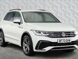White Used 2023 VW Tiguan R-line Edition SUV | £28,972 (Fair price)