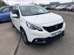 White Used 2017 Peugeot 2008 Active SUV | £4,495 (Good price)