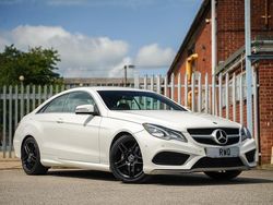 White Used 2014 Mercedes E220 AMG Coupe | £6,495 (Good price)