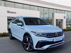 White Used 2024 VW Tiguan Allspace R-line SUV | £37,390 (Expensive)