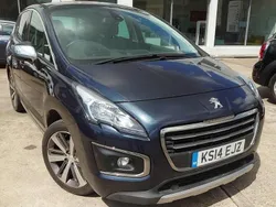 Blue Used 2014 Peugeot 3008 Allure Hatchback | £5,795 (Fair price)