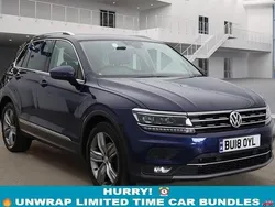 Blue Used 2018 VW Tiguan SEL SUV | £13,499 (Good price)