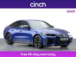 Blue Used 2022 BMW i4 Impressive Sedan | £26,899 (Good price)