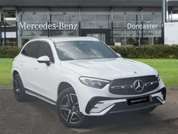 White Used 2024 Mercedes GLC300e AMG line SUV | £48,295