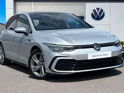 Silver Used 2024 VW Golf VIII R-line Hatchback | £25,489 (Fair price)