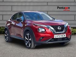 Red Used 2022 Nissan Juke Tekna SUV | £13,495 (Fair price)