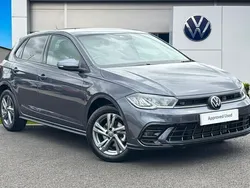 Grey Used 2024 VW Polo R-line Hatchback | £20,990 (Fair price)