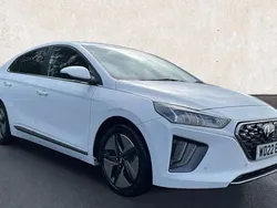 White Used 2021 Hyundai Ioniq Premium SE Sedan | £17,240 (A bit pricey)