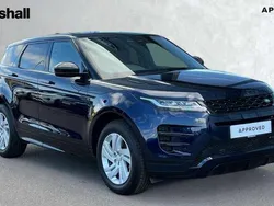 Blue Used 2022 Land Rover Range Rover evoque R-Dynamic Estate | £24,068 (Fair price)