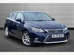 Blue Used 2020 Lexus CT200h Hatchback | £17,499 (Fair price)