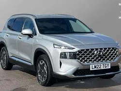 Silver Used 2022 Hyundai Santa Fe Premium SUV | £29,750 (Good price)