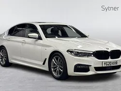 White Used 2020 BMW 530 M Sport | £27,000 (Fair price)