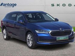 Cobalt blue metallic Used 2025 Skoda Superb SE L Estate | £31,990 (Expensive)