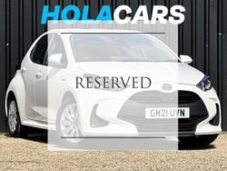 White Used 2021 Toyota Yaris Hybrid Hatchback | £12,499 (Super price)