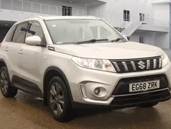 Silky silver Used 2019 Suzuki Vitara SZ-T SUV | £10,275 (Good price)
