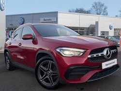 Red Used 2021 Mercedes GLA200 AMG line SUV | £22,999 (Fair price)