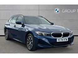 Phytonic blue Used 2024 BMW 330e Sport Line Estate | £32,493 (Super price)
