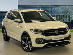 White Used 2019 VW T-Cross R-line SUV | £16,723 (Fair price)