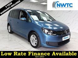Blue Used 2014 VW Touran SE MPV | £5,495 (Fair price)