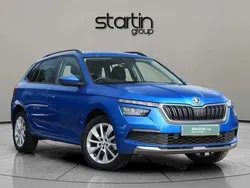 Race blue metallic Used 2023 Skoda Kamiq SE SUV | £16,450